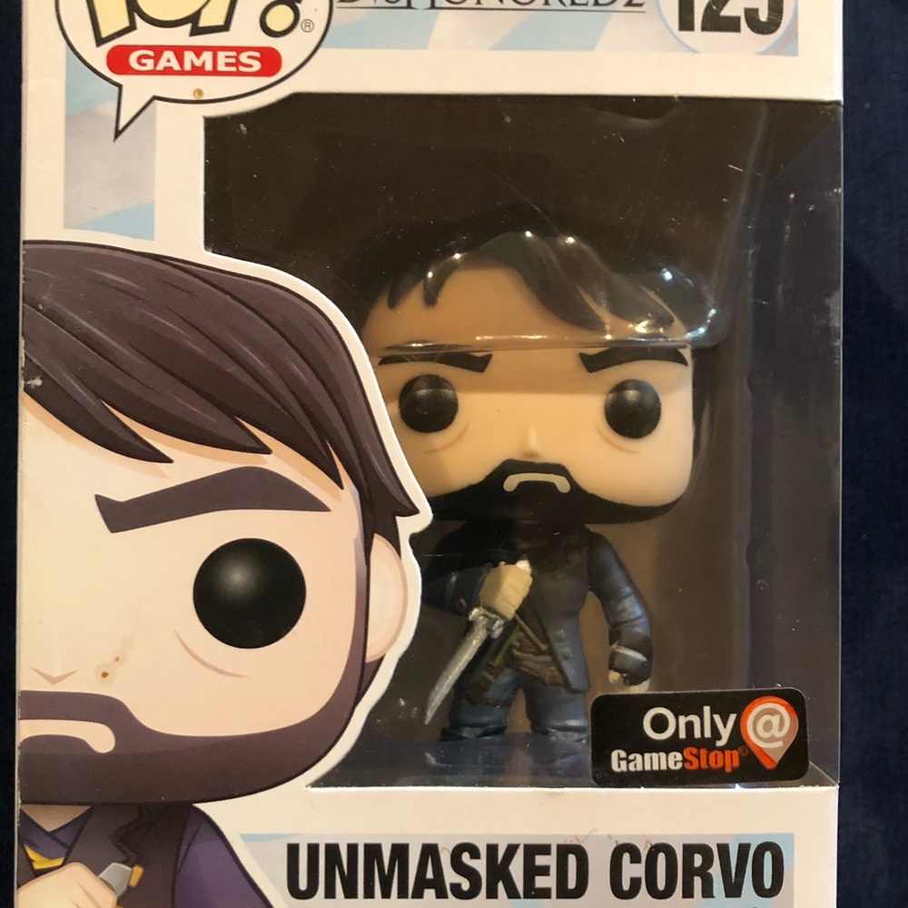 Funko Unmasked Corvo Pop! Vinyl - Black, Blue